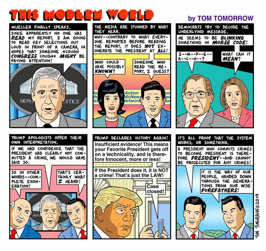 Tom Tomorrow cartoon