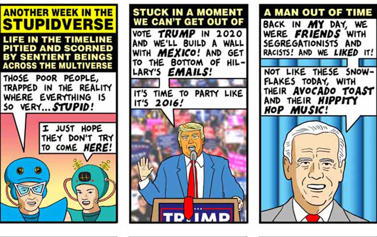 Tom Tomorrow cartoon