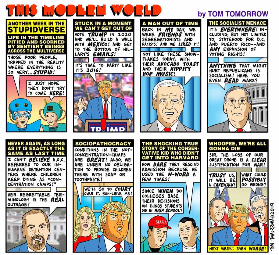 Tom Tomorrow cartoon