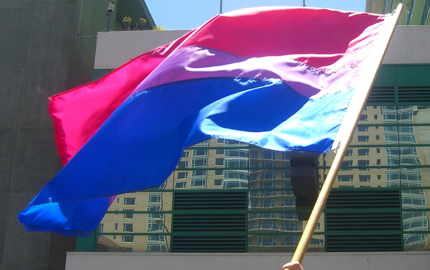 Bi pride flag