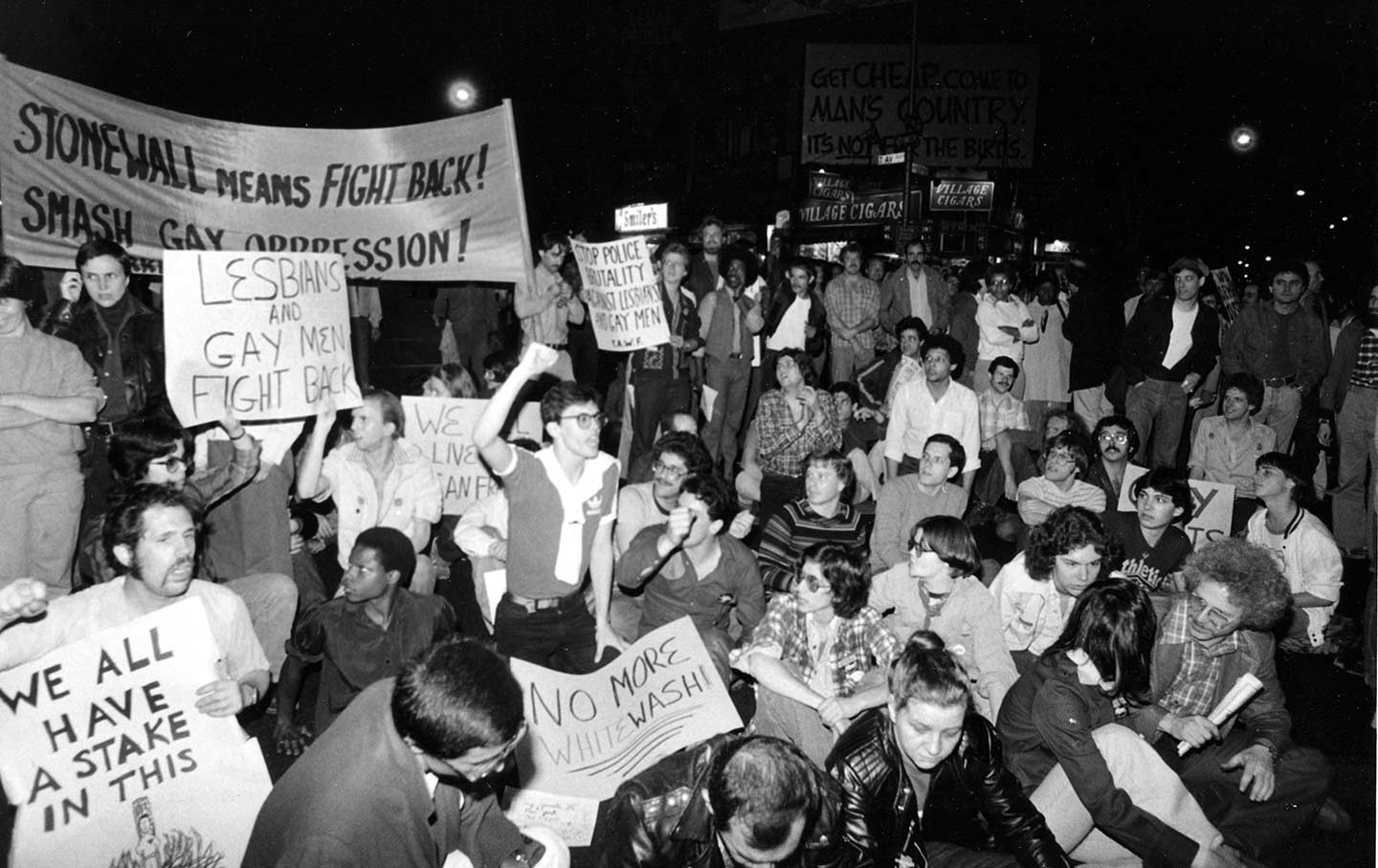 Harvey Milk murder demonstration in NYC