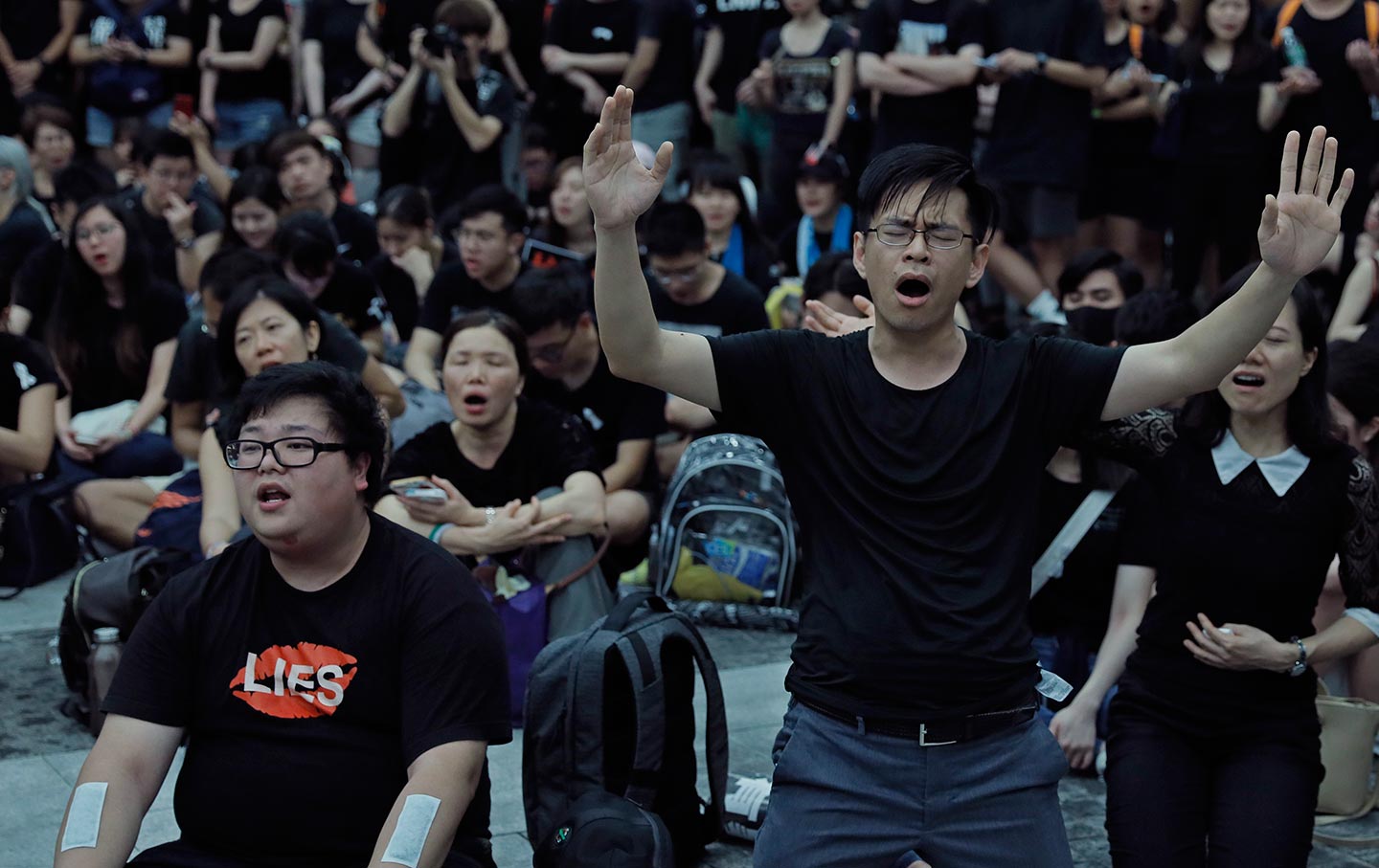 Hong Kong extradition protesters