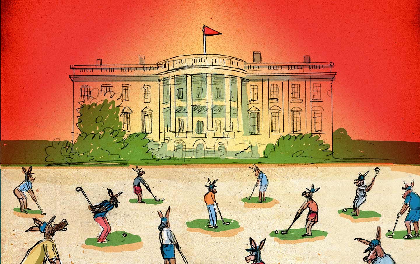 Aiming for the White House