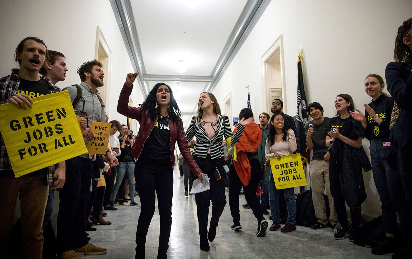 Sunrise Movement Pelosi Office