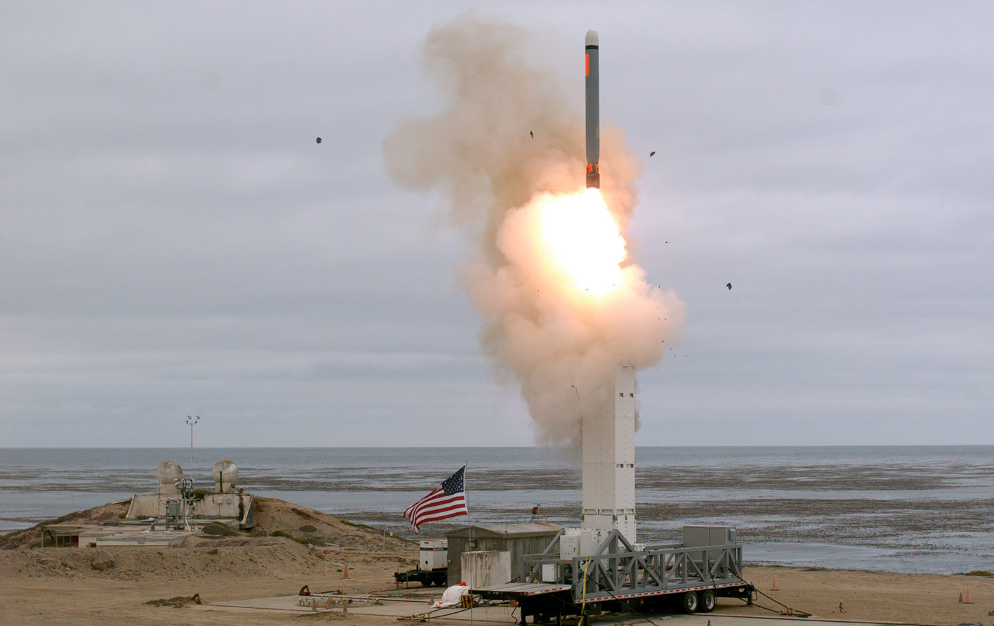 Department of Defense ground missile launch