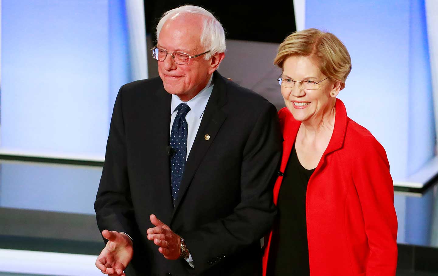 Sanders and Warren Are Widening the Democratic Party’s Left Lane