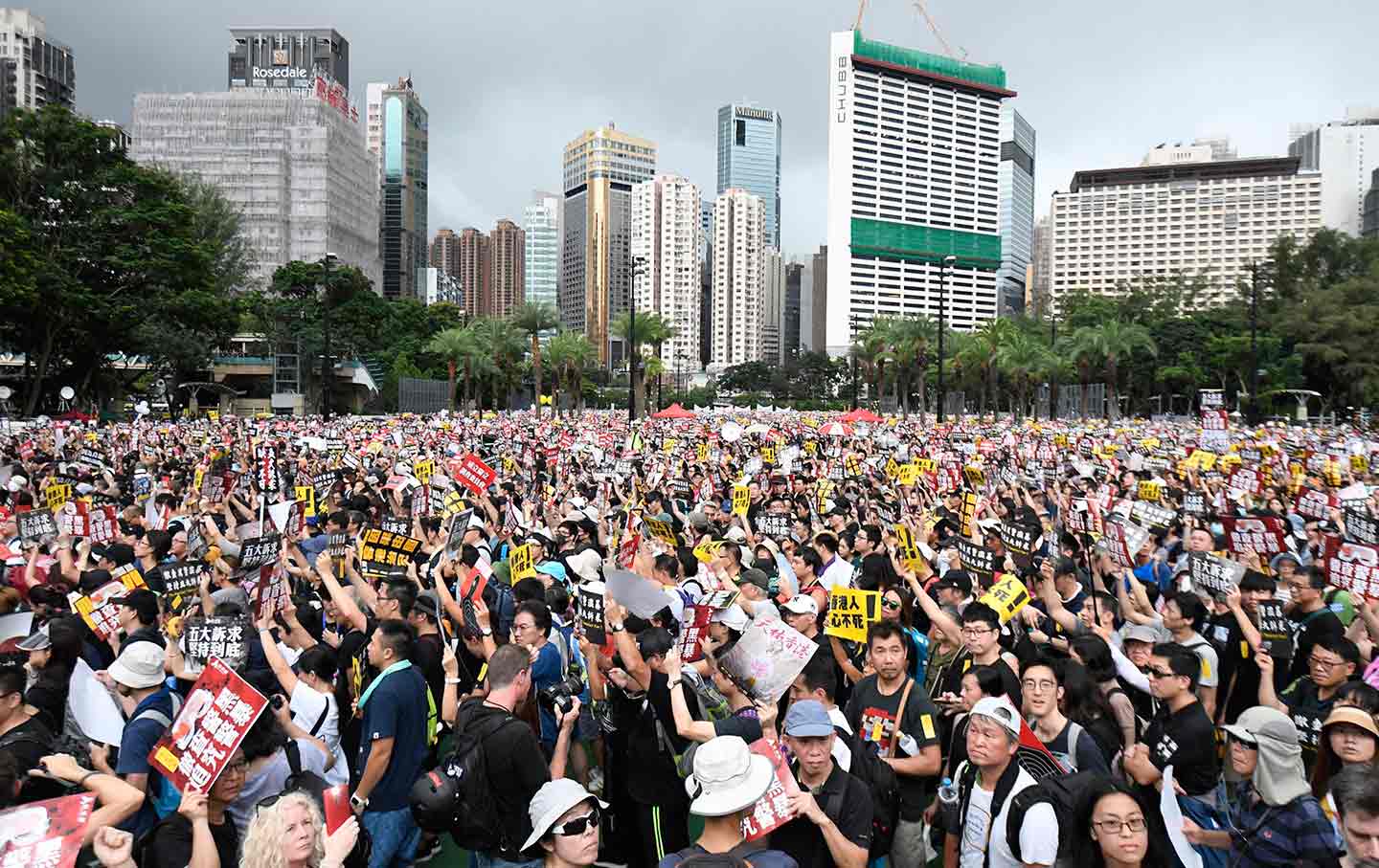 Hong Kong Protests Hong Kong Demonstrations TISE