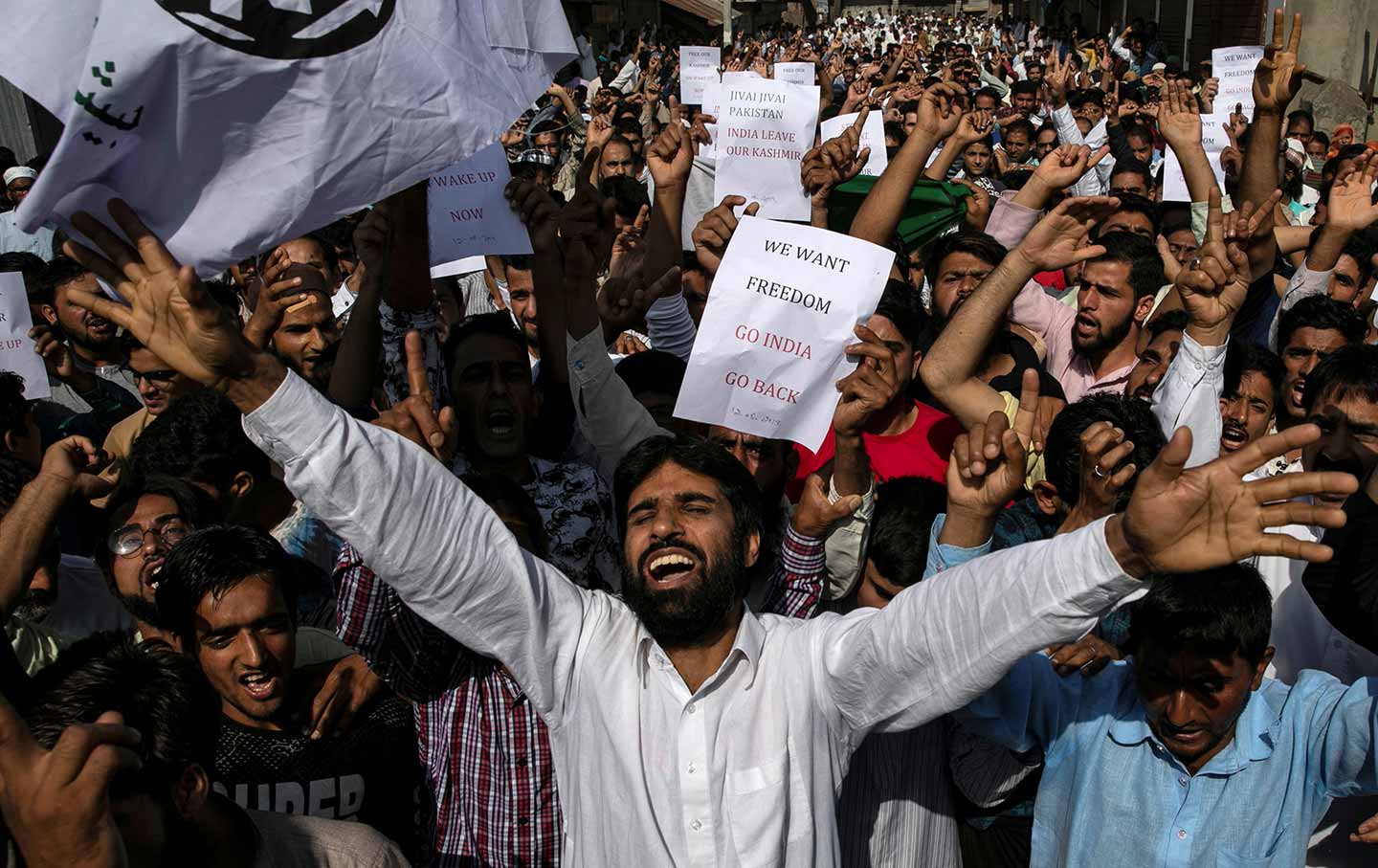 Kashmir Sinagar Pakistan Protests