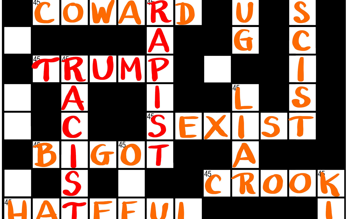 Gross-Word Puzzle