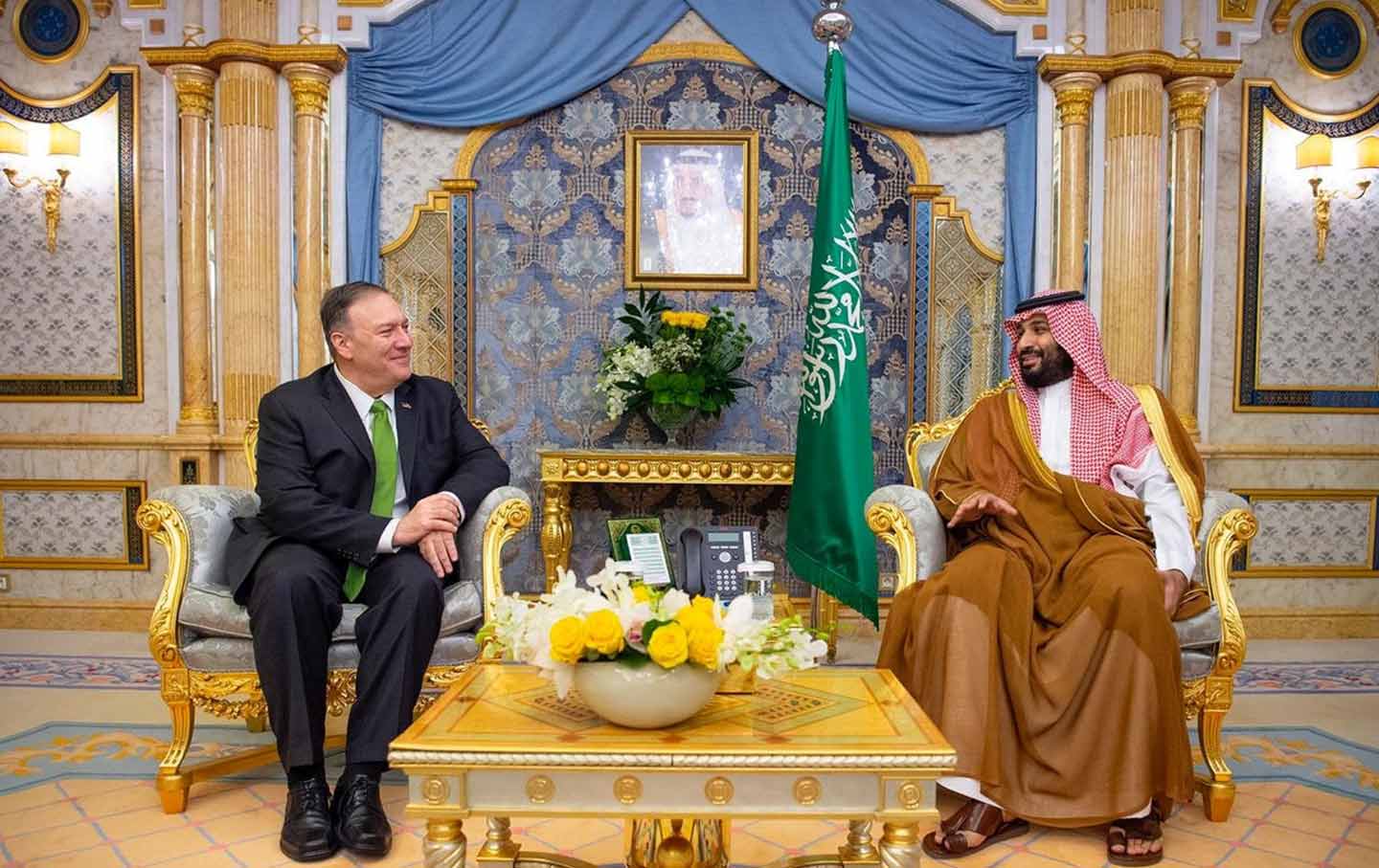 Mike Pompeo in Saudi Arabia