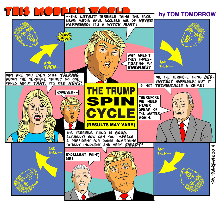 Tom Tomorrow cartoon