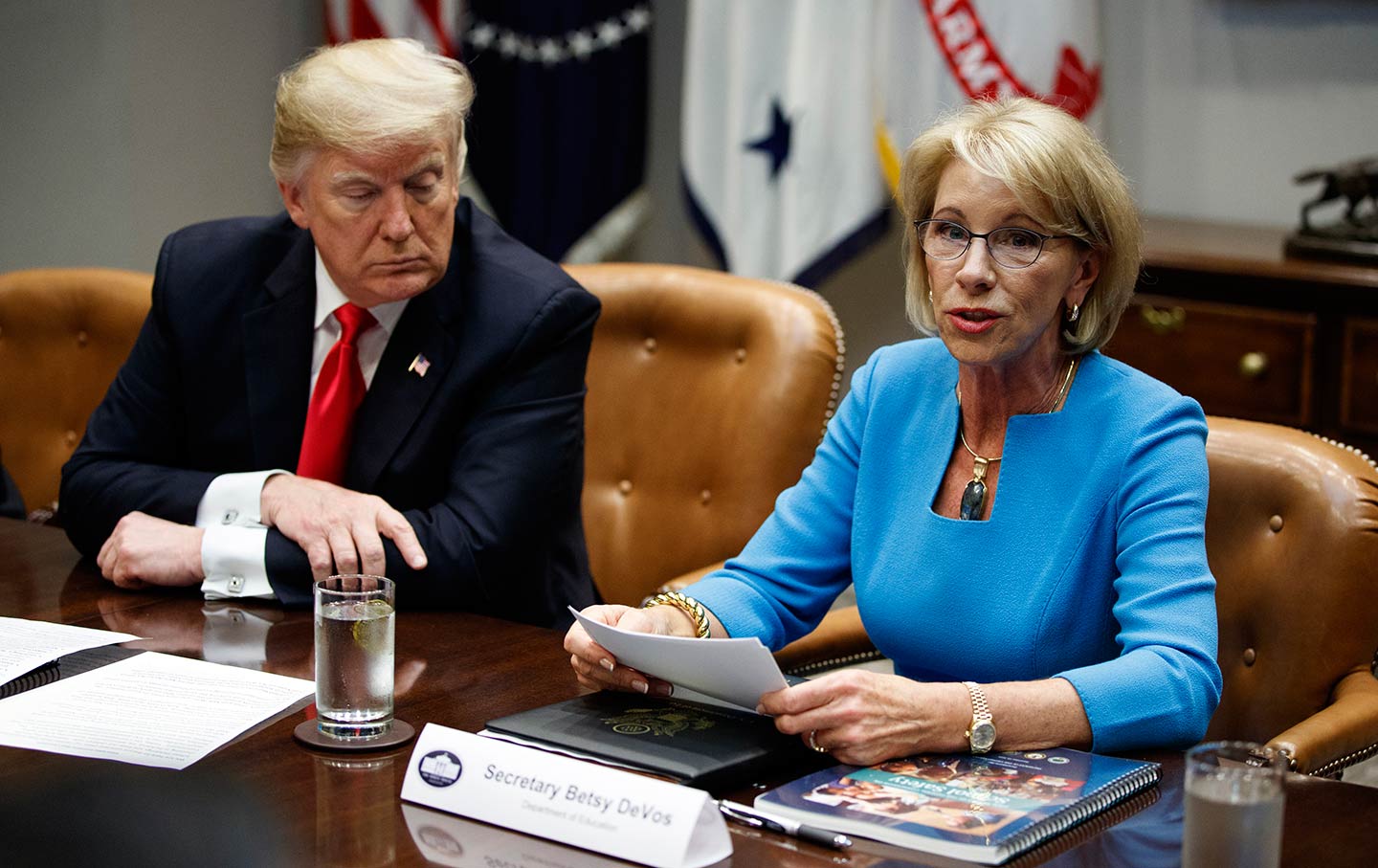 For DeVos, the Pandemic Is Another Opportunity for Profit