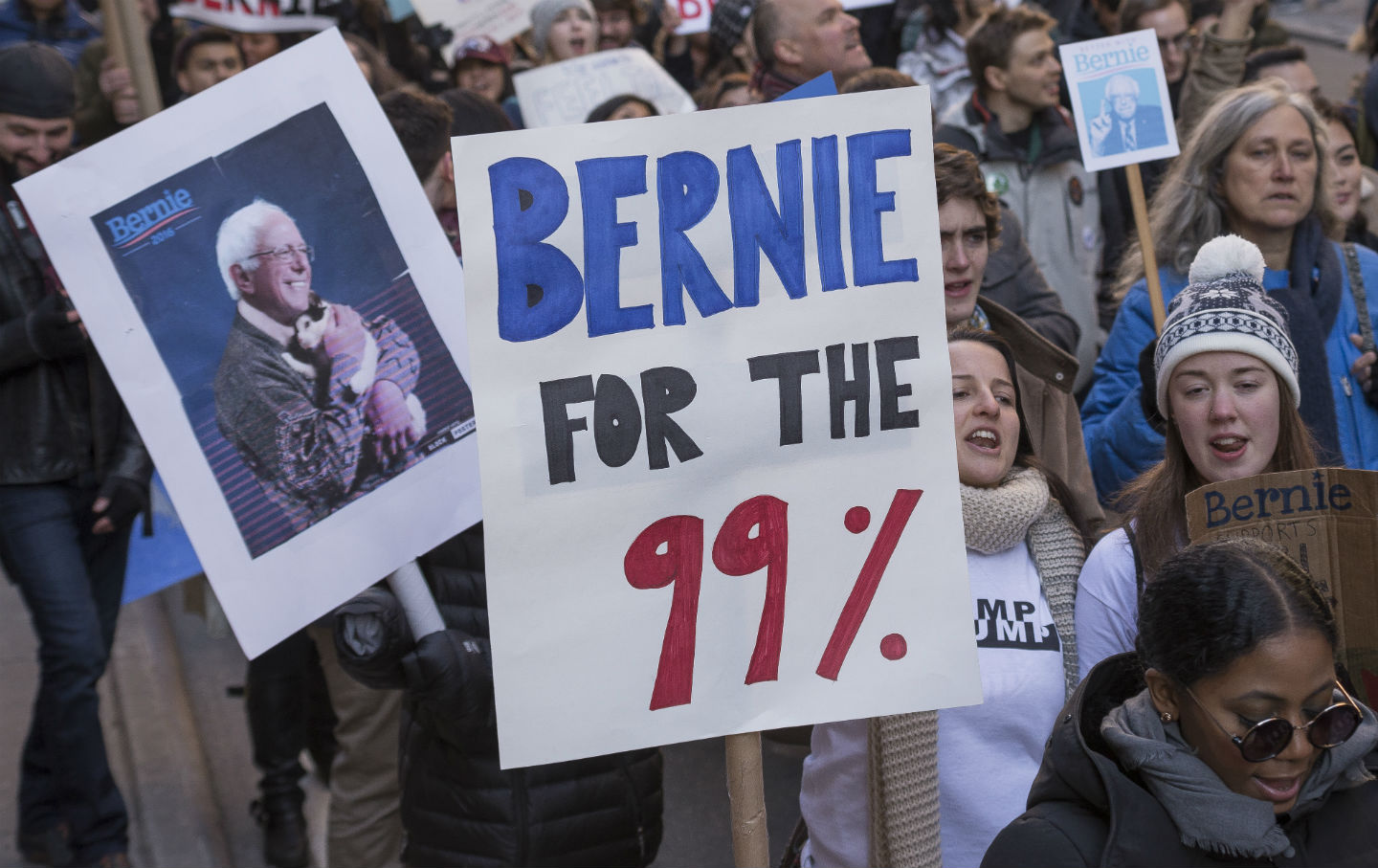 99% for Bernie