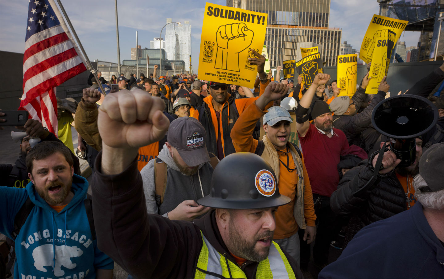 hudson yards protest