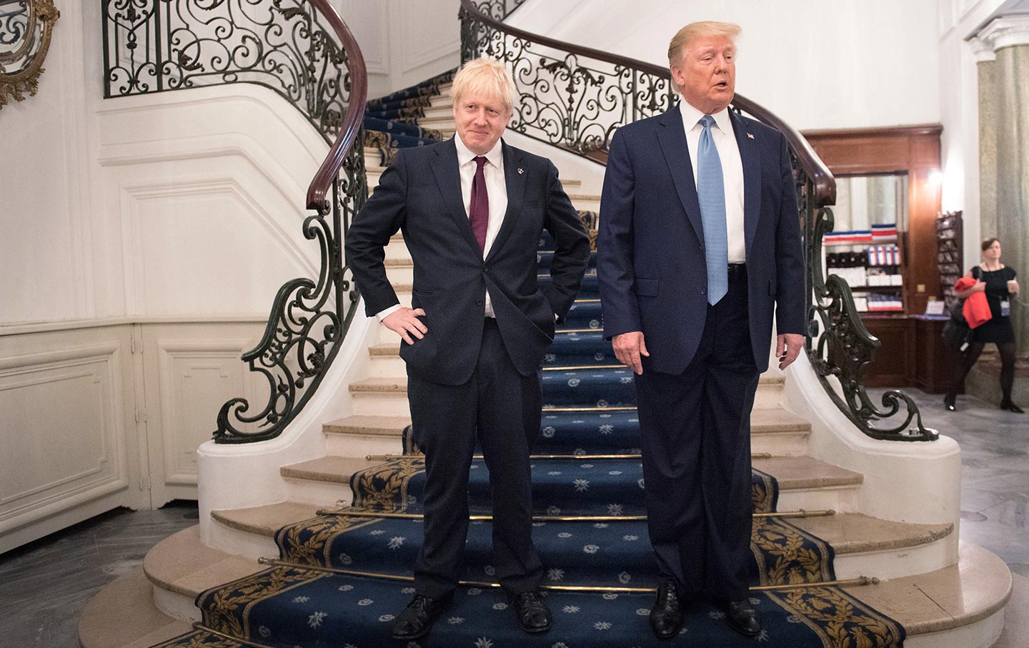 Donald Trump and Boris Johnson