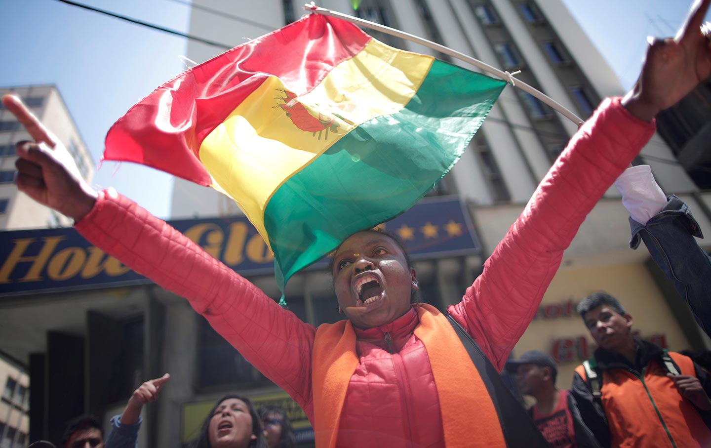 Bolivian Ballot Boxes Are Burning