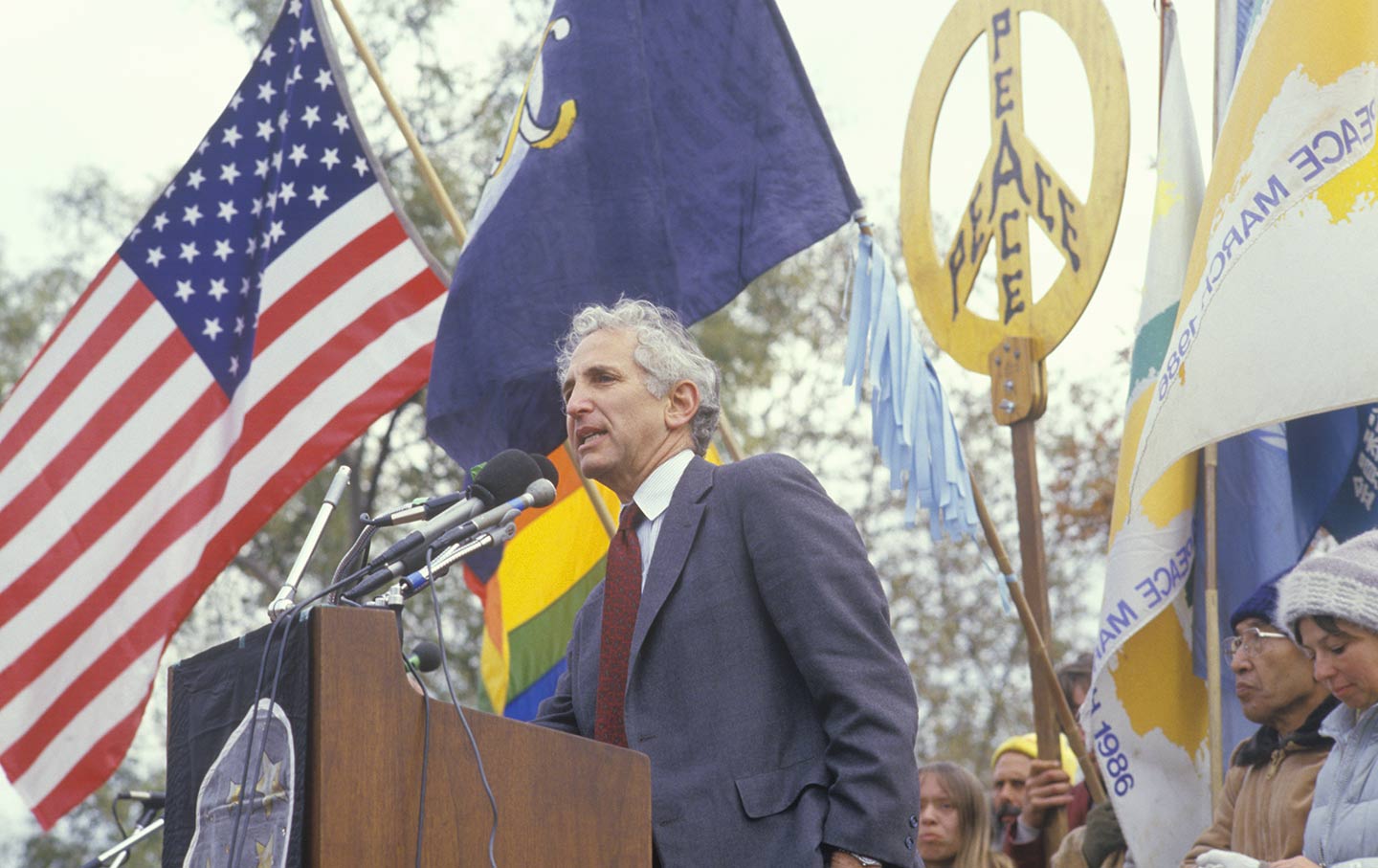 Daniel Ellsberg DC Rally