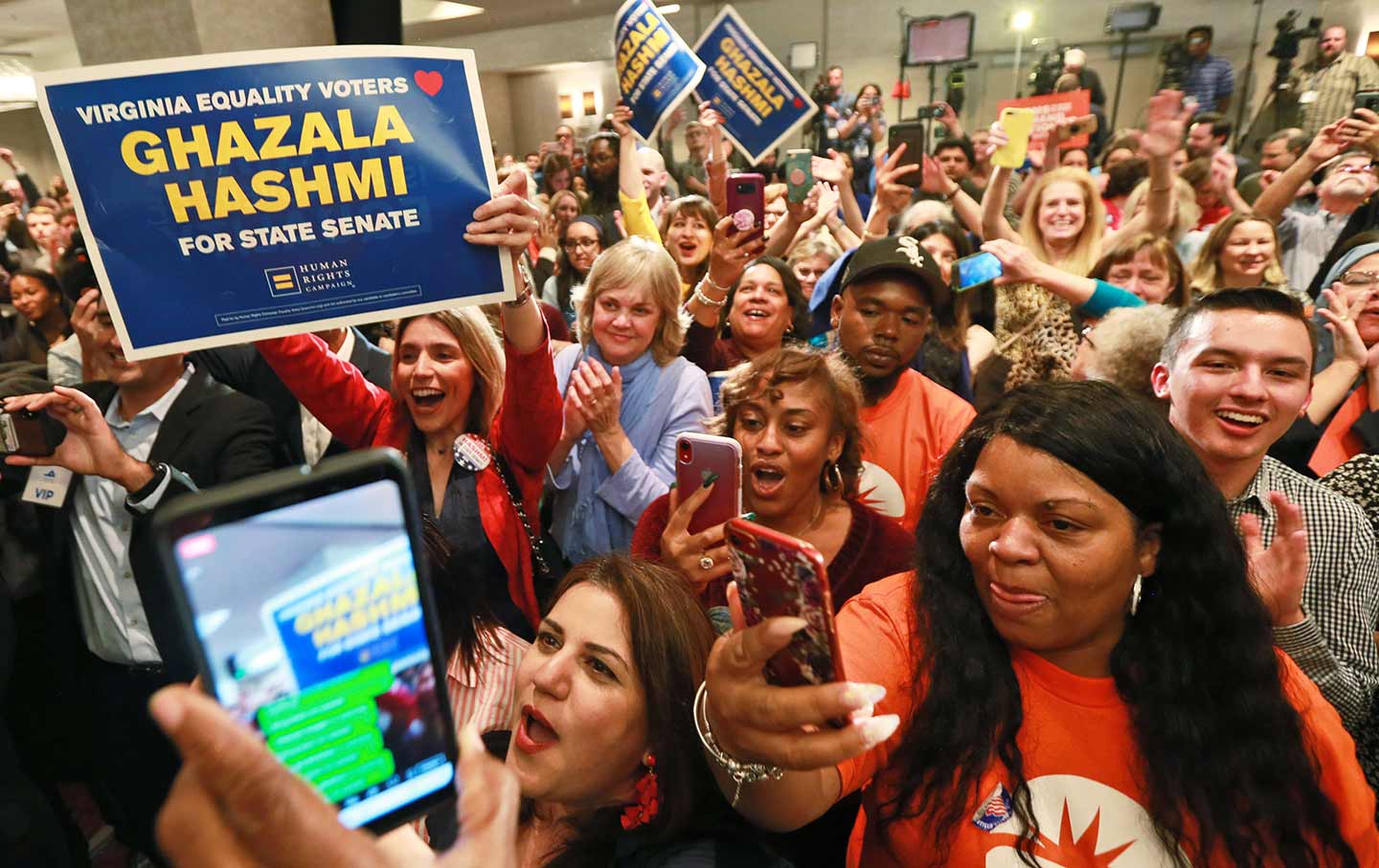 Virginia State Election Celebration