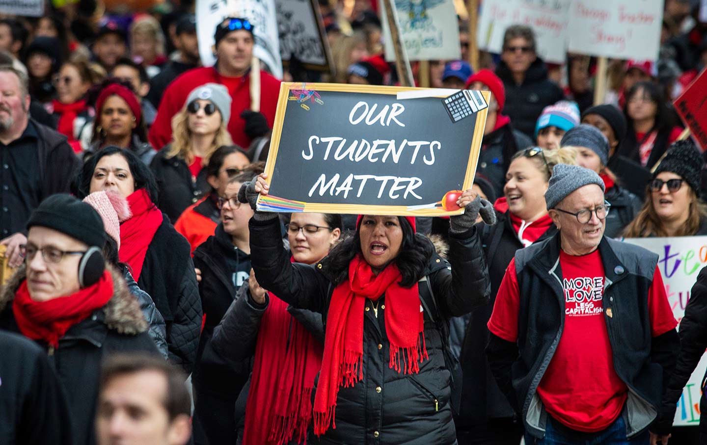 Teachers strike DhanikaNellija