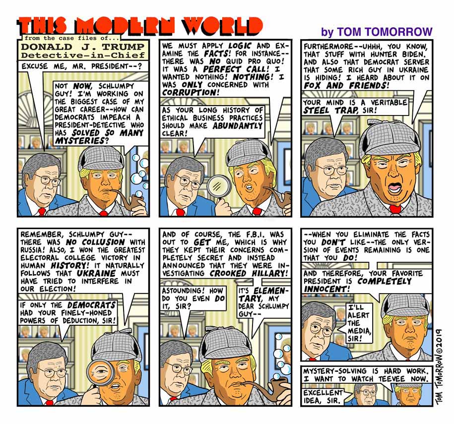 Tom Tomorrow cartoon
