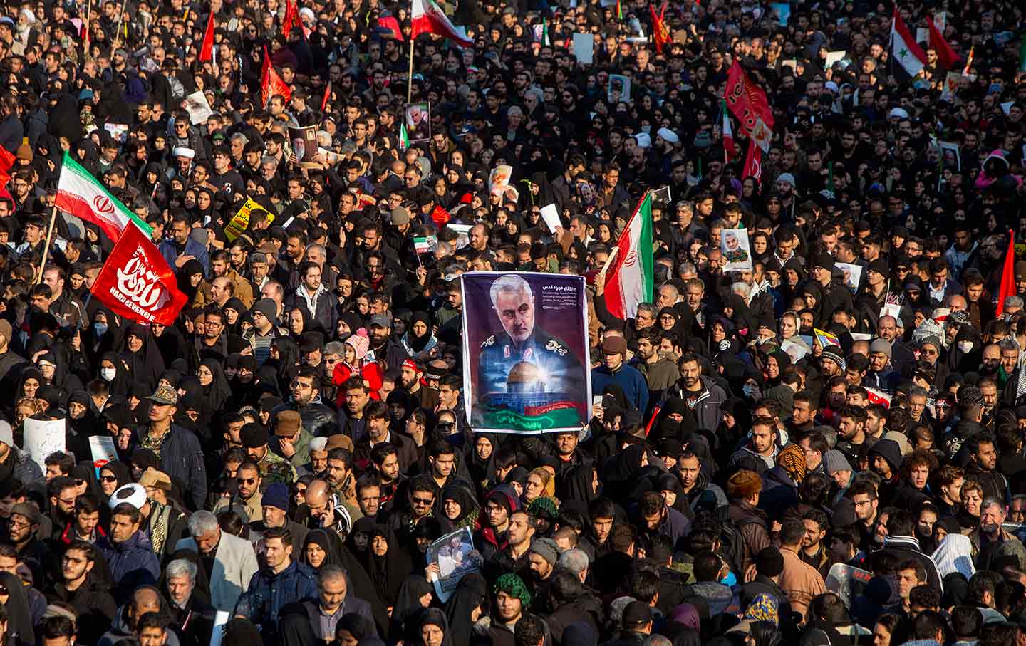 Suleimani funeral