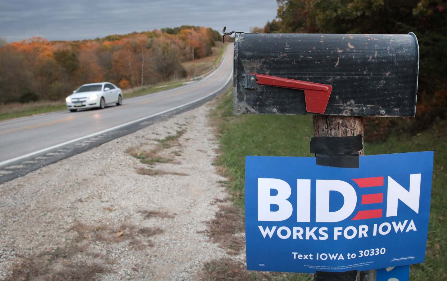 The Biden Campaign Pushed Iowa Staffers to Drive in Dangerous Weather