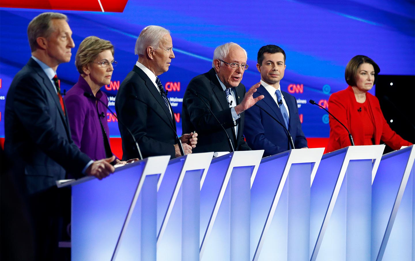 Why Was Pete Buttigieg Still on the Debate Stage—and Kamala Harris Wasn