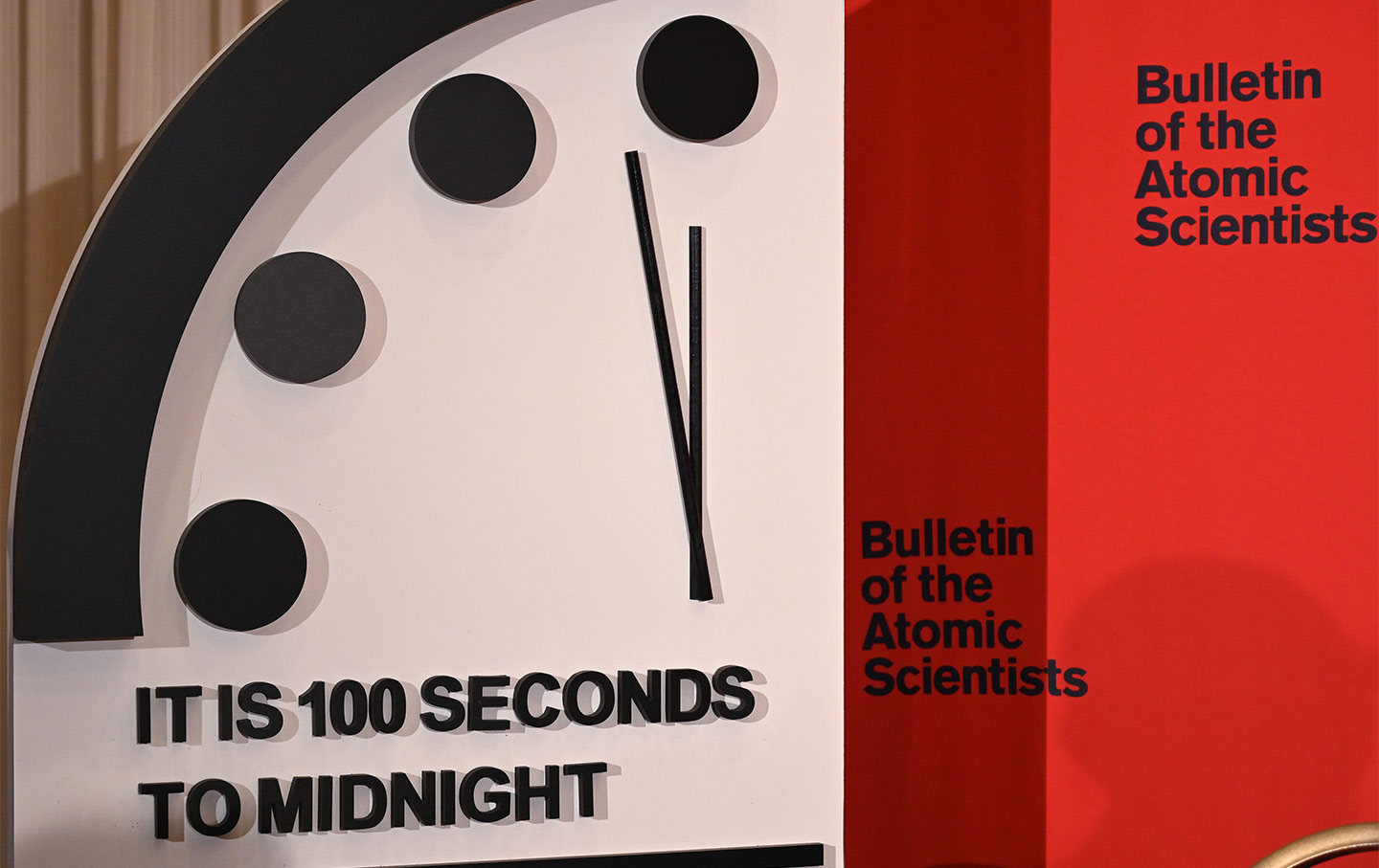 The Doomsday Clock Ticks Closer to Midnight