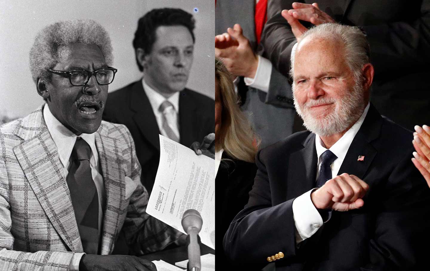 Rush Limbaugh and Bayard Rustin: A Tale of Two Countries