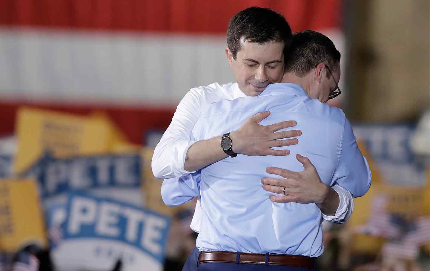 Trump’s Morality Police Are Obsessed With Buttigieg Kissing His Husband