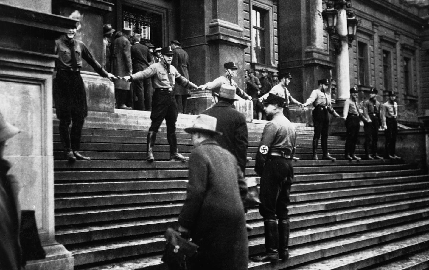 Nazis Blocking University