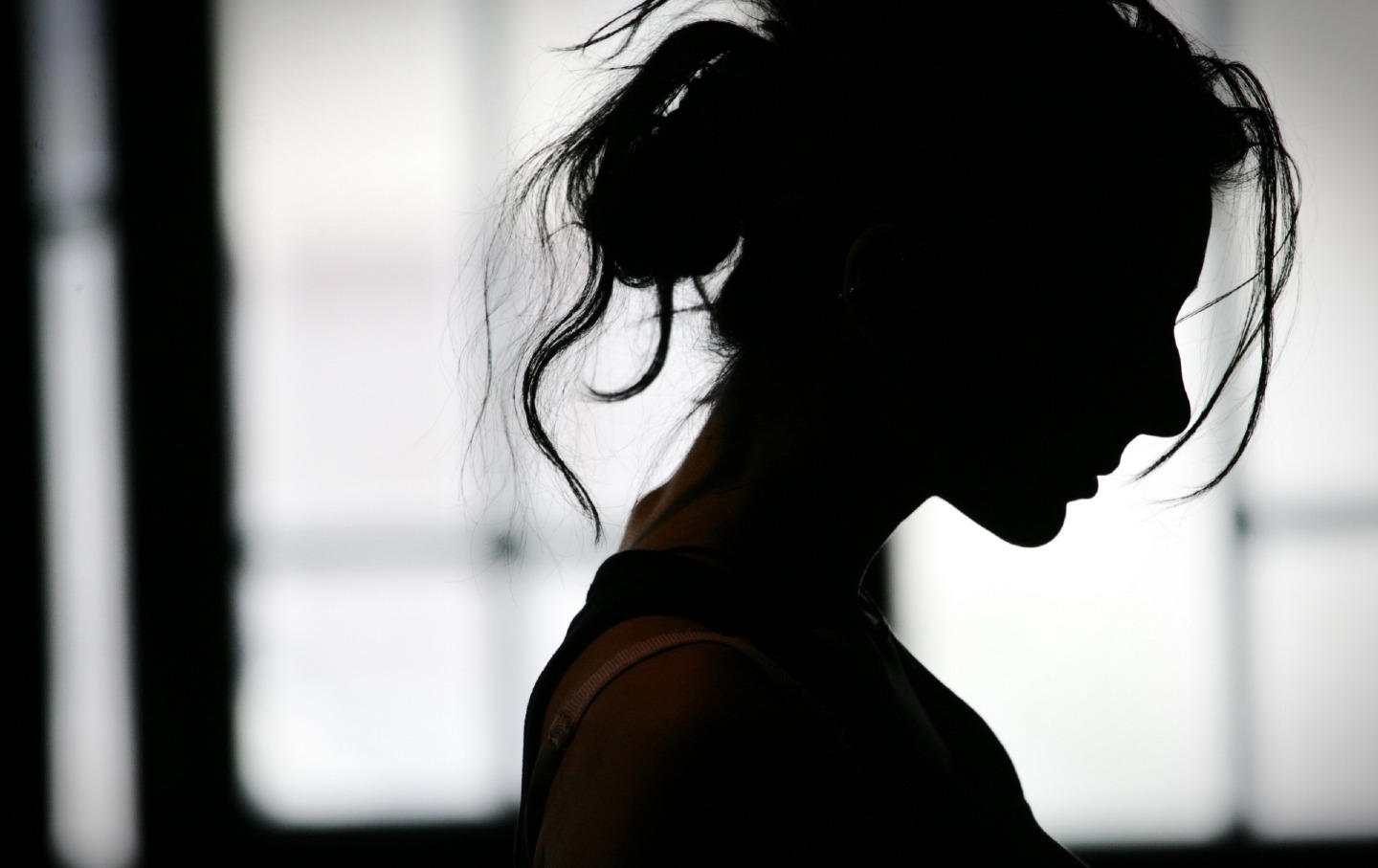 Woman silhouette