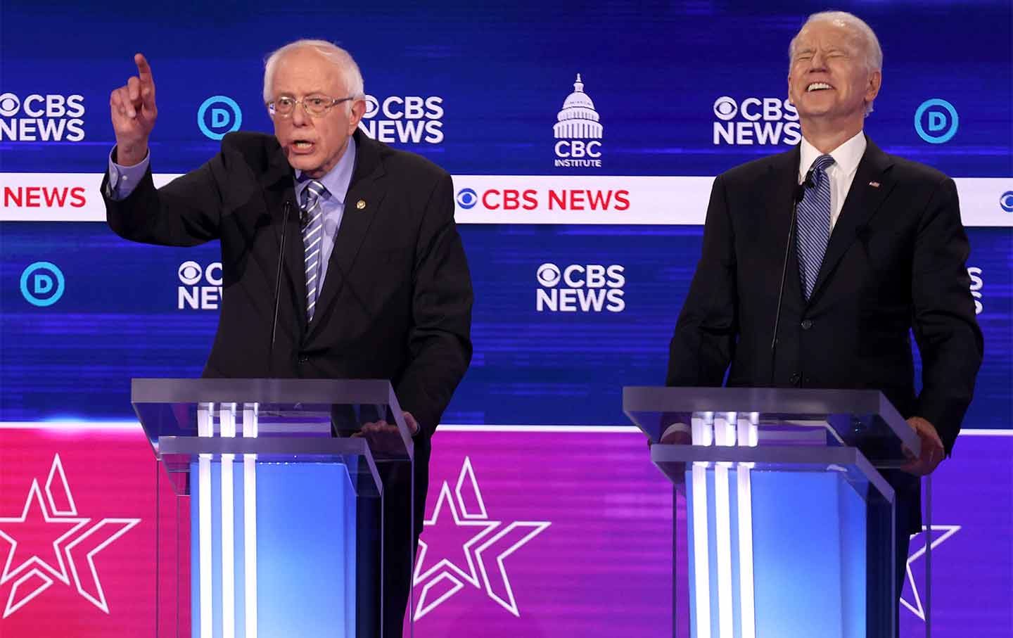 On Biden’s Big Night, Sanders Warns Against ‘Same Old’ Politics