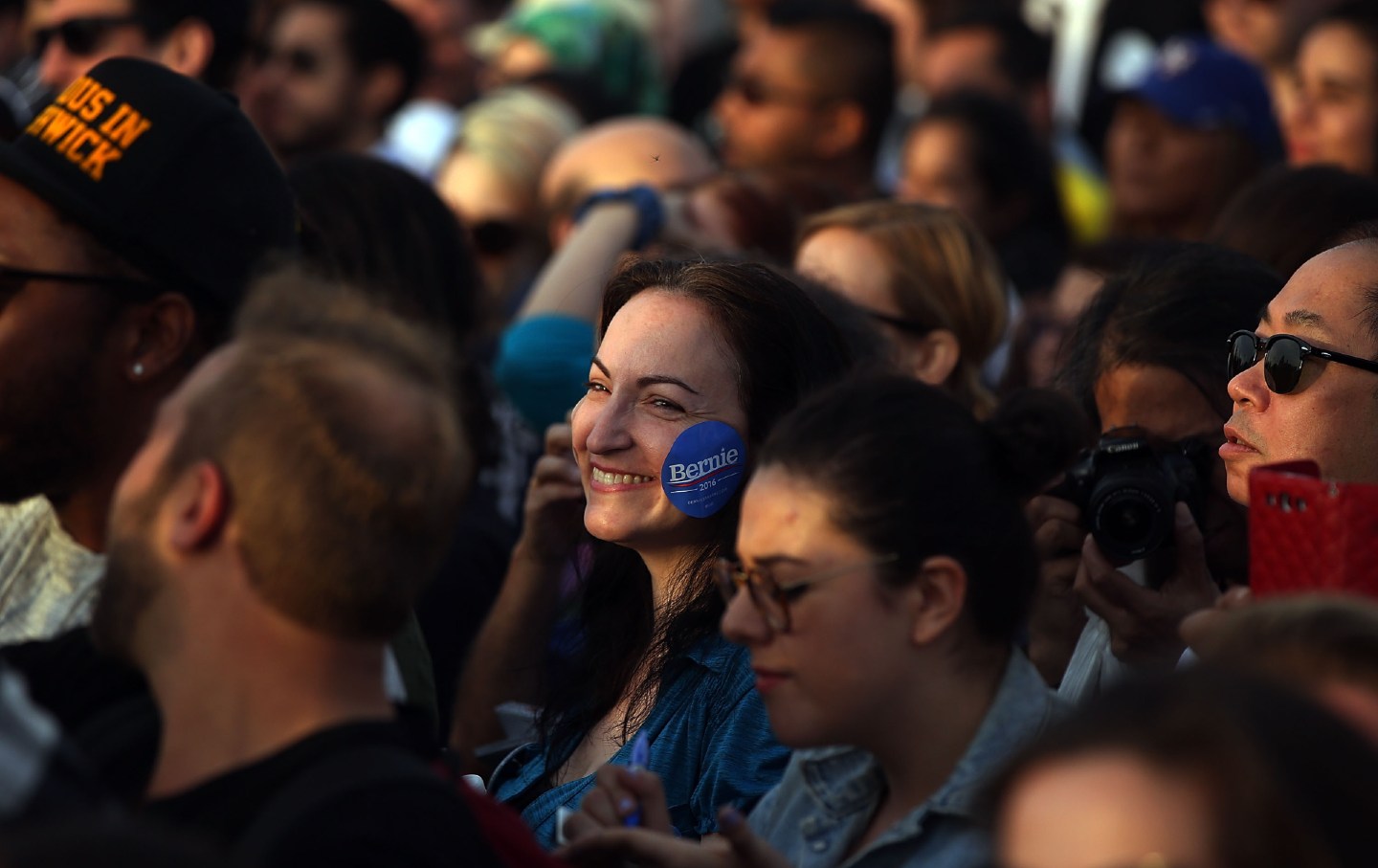 Bernie Sanders rally