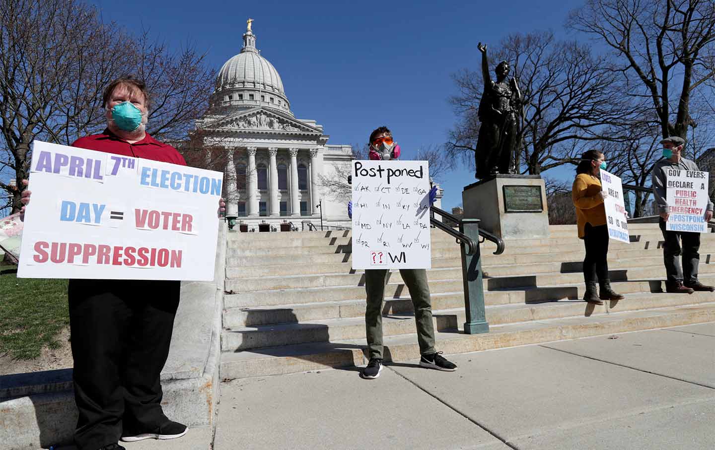 Wisconsin’s In-Person Voting Threatens Health and Democracy