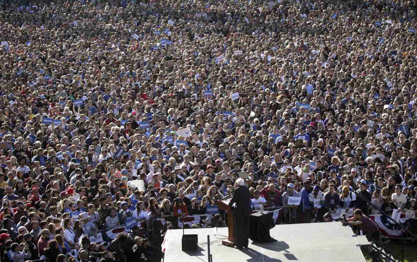 Bernie Sanders rally