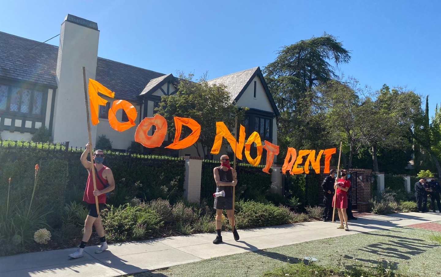 LA Tenant Protest