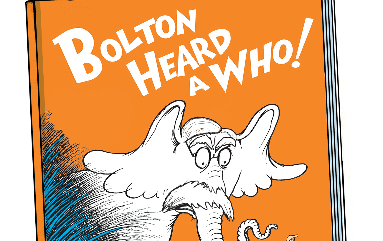 Bolton Tells All Too Late