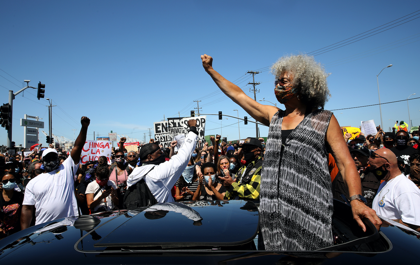 Oakland dock protest