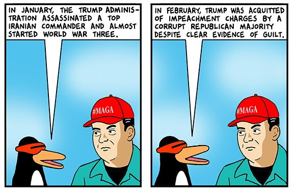 Tom Tomorrow cartoon