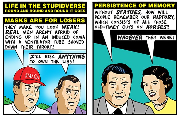 Tom Tomorrow cartoon