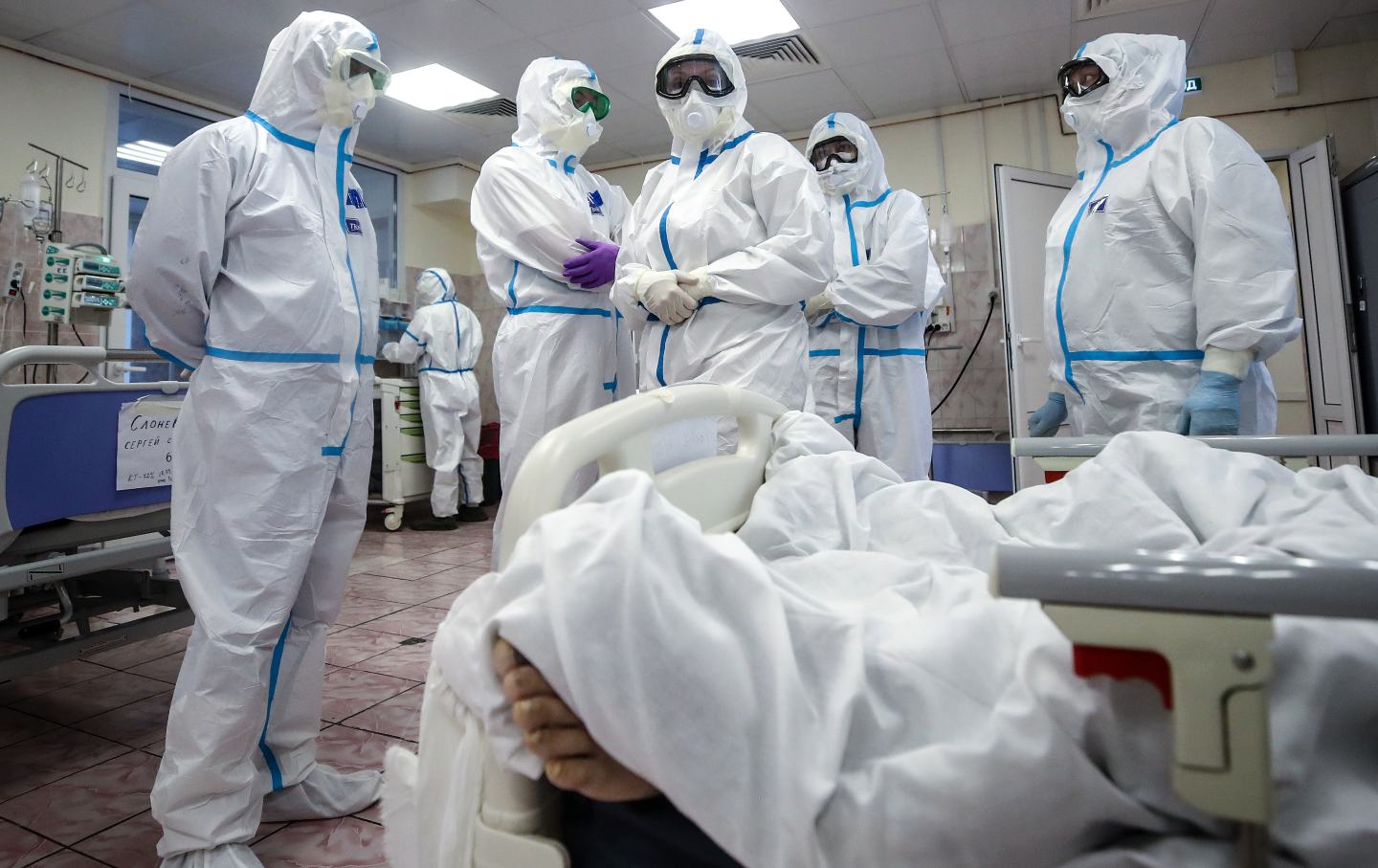 Health care providers in PPE