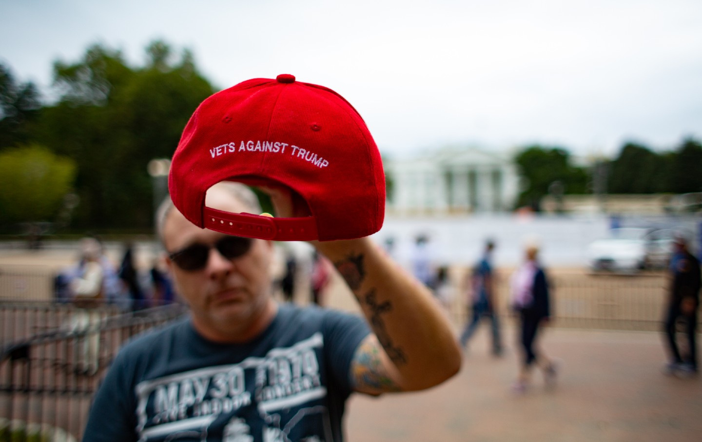 I Was at the Tulsa Rally With Anti-Trump Vets. The President Should Be Worried.