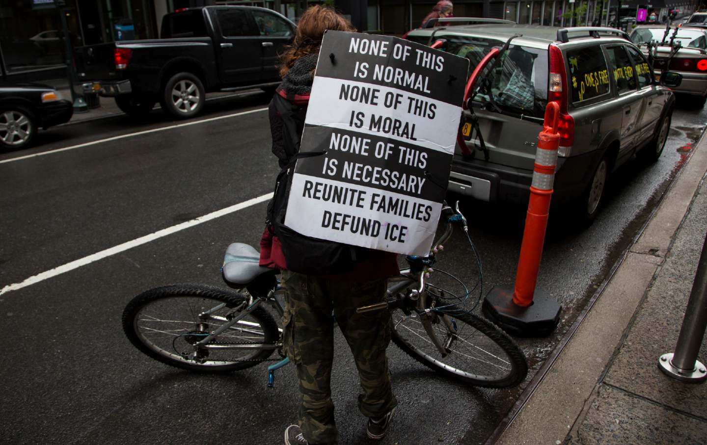 ICE protest in NYC