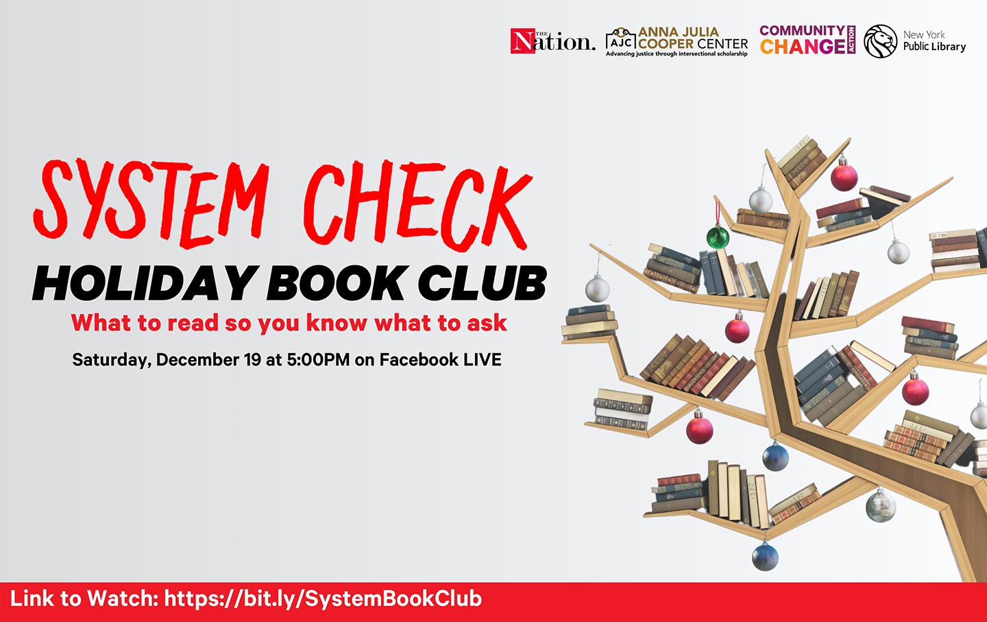 Live: The ‘System Check’ Book Club