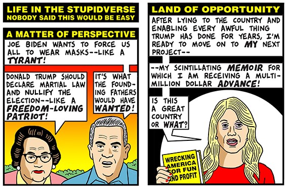 Tom Tomorrow cartoon