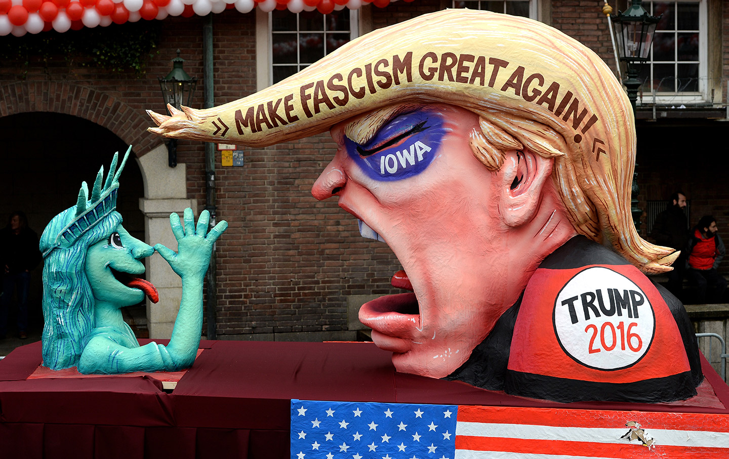 Trump Fasching float