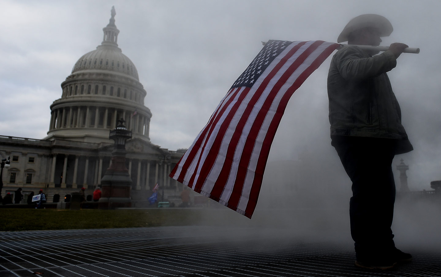 Donald Trump supporters stormed the Capitol building