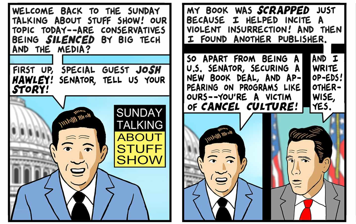 Tom Tomorrow cartoon