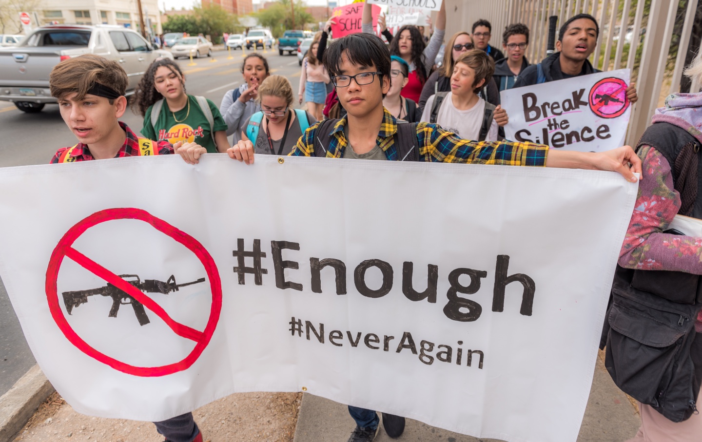 student-gun-walkout-shutterstock